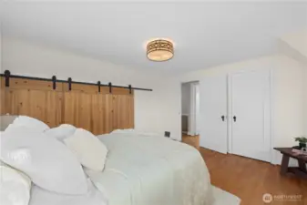 #2 bedroom with plenty of light and room.