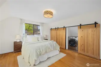 #2 bedroom. Washer and dryer included.