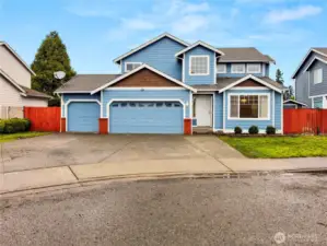 Exterior of the home.