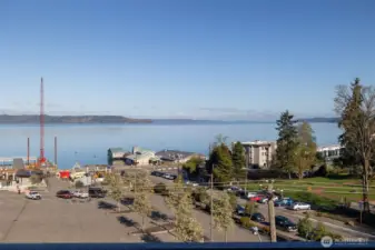 View from the balcony!