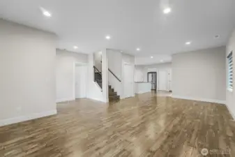 Architectural interior doors w/quarter turn door levers