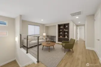 The Bonus loft is perfect place is the perfect spot for movie night or relaxing!