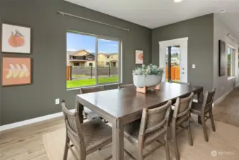 Photos are of a similar home (model – lot 4).  Actual color will vary.