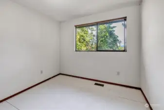 3rd bedroom, also above garage.