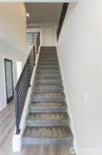 Custom-made iron railings