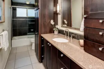 Hall bath
