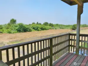 Northwest view from the Deck.