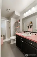 This downstairs bath is a vintage charmer! It has had some updates as well.