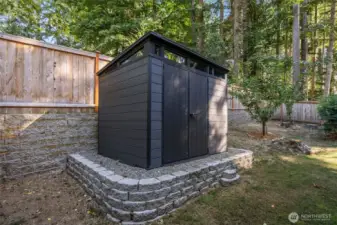 New Keter Shed for additional Storage