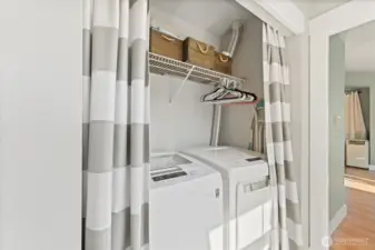 Washer and dryer
