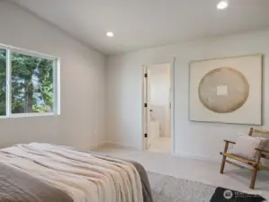 Primary bedroom with Bathroom