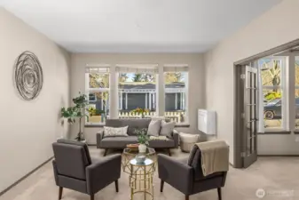 Family room has space for everyone