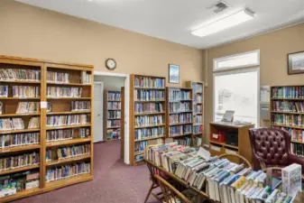Library for residents to borrow