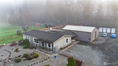 Room for tons of parking and storage everywhere!