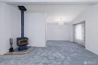 Wood stove has not been used by this seller in the 12 years they lived there.