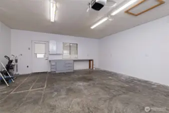 Spacious 2-car garage!