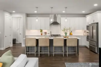 Huge Kitchen Island with Seating
