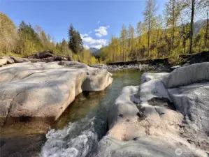 Summer swimming hole