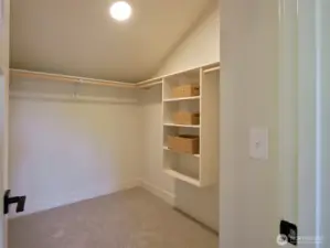 Primary Walk-In Closet