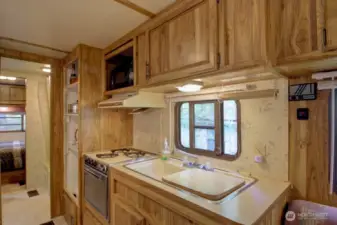 Kitchen with all the necessities to cook your favorite meal