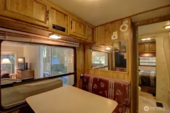 View into your expansive family/flex room