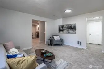 Bonus room basement