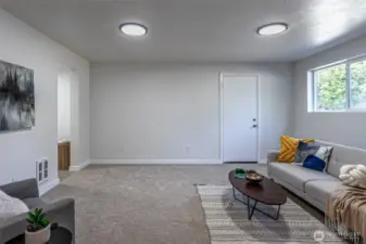 Bonus room basement