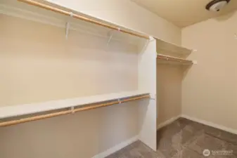 Primary Suite closet