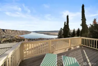 View Deck off Bonus Room