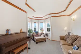 Formal living room / parlor - great for quiet time & conversations