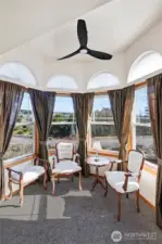 Primary Suite sitting area...great space for relaxing