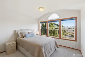 Enjoy huge windows in the light filled upper floor Bonus Room