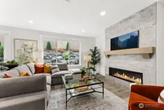 Gas fireplace for the approaching Fall and Winter