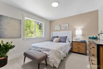 Photo from same plan, different community. Interior finishes may vary. Bedroom #4