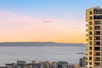 Views from the balcony.