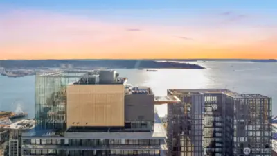 Stunning views from the rooftop