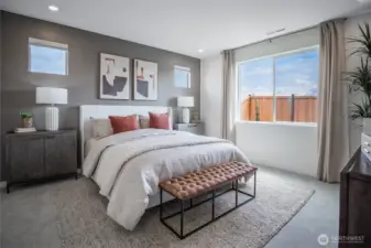 Image of model home of same plan. Colors/finishes may vary.