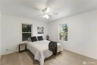 Fresh paint and carpet throughout.