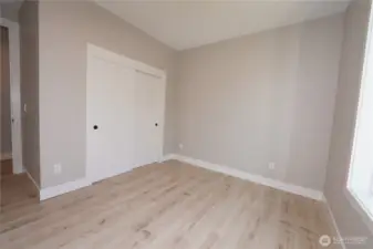 Bedroom 4 has a large closet
