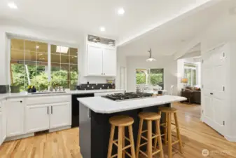 A large walk-in pantry.