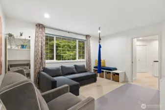 The bonus room makes a great play room or teen hang out located outside the 3 bedrooms.