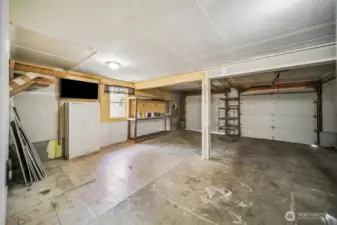 Large garage