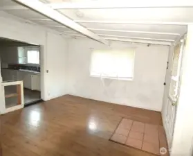 Large dinning room...