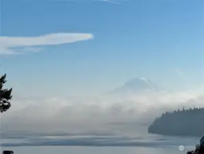 Your morning view of Mt. Rainier!