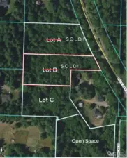 Lot C is the last remaining lot in this three lot subdivision.