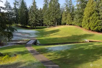 13th Fairway with a gentle creek view