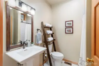 Main floor bathroom