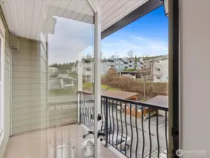 private balcony