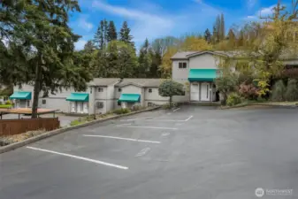 dedicated parking
