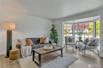 Bright and Spacious living room